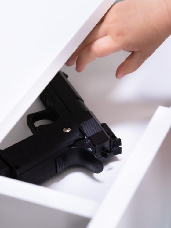 Safe gun storage 23 Safe gun storage